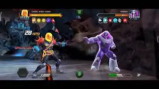 mcoc april event quest cat and mouse chapter 3.1 legendary with cosmic chmps
