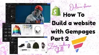 How to build an online store with GemPages ( No coding skill needed)