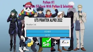 #1. How to Fill Automation Google Form With Python and Selenium ???  Here's Video #UTSALPRO