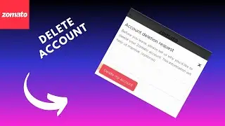 how to delete zomato account