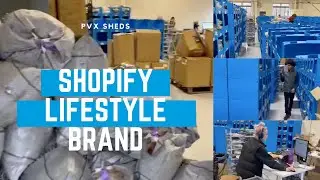 E-commerce warehouse walkthough @Adanola, active lifestyle brand
