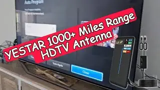 YESTAR 2024 &mdash; модернизированная телевизионная антенна с радиусом действия более 1000 миль. Бесплатные каналы, обзор цифровой антенны HDTV.