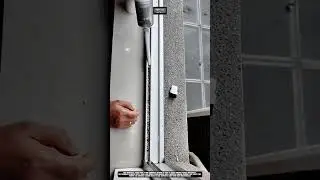 Cleaning Window Tracks using Mini Handheld Vacuum tool | best for tight corners #tool