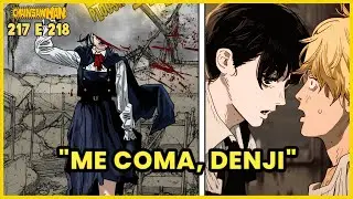 ASA PEDIU PARA O DENJI COM&Ecirc;-LA E... | Chainsaw Man 217 e 218