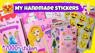 Коллекция наклеек 🎀 | как сделать наклейки | Идеи для наклеек