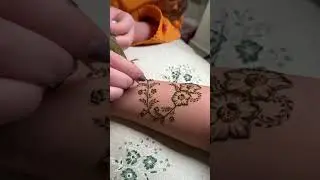Красивый дизайн заливов #хна #дизайнтатух изхенны #менди