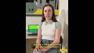 Jabra Engage 75 VS Laptop Microphone - Noise Cancellation Test