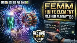 FEMM МЕТОД КОНЕЧНЫХ ЭЛЕМЕНТОВ МАГНИТИКА ПОЛНОЕ ПРОГРАММНОЕ ОБЕСПЕЧЕНИЕ С ПРИМЕРОМ | FEMM Учебное ...