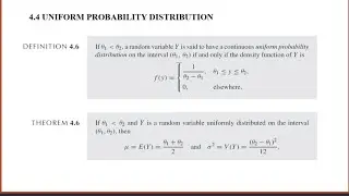 NORMAL, UNIFORM, GAMMA, AND BETA PROBABILITY DISTRIBUTION 