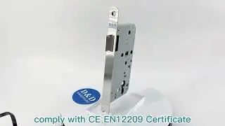 🔐D&D CE Mark Mortise Lock: EN12209 Certified & 260 Min Fire Rated!