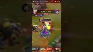 Lucky or Skills? Aldous 1v5 Savage #Mlbb#Shorts#savage#mlbb aldous savage