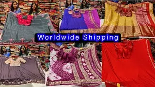 సీతారామం డిజైనర్ విత్ బ్లౌజ్ శారీస్|Designer ready to wear sarees|Worldwide Shiping|Video cal|Bsmart