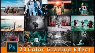 Photoshop Color Grading Effect 23+ Action Free Download | Color Correction Action Photoshop