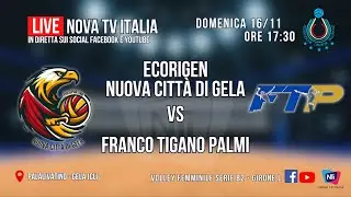 LIVE: ECORIGEN NUOVA CITTA' DI GELA vs PALLAVOLO FRANCO TIGANO PALMI