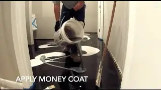 AMAZING Transformation: Watch What Happens When We Apply A Metallic Epoxy Floor!