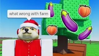 roblox Grow A Garden is WEIRD...