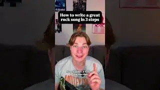 How to write a great rock song in 3 steps #rocknroll #rockband #rocknrollband #rockmusic