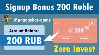 Madagaskar-game - New Free Ruble Cloud Mining Site 2020 | Signup Bonus 200 Ruble Live Payment Proof
