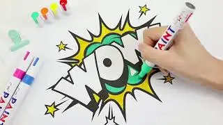 Permanent Paint Marker Pens For Car Tyre Tire, Metal, Glass, Plastic, Fabric, Stone, Wood 12 Colour🎨