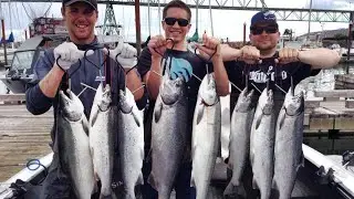Fishing Isn't Peaceful | Astoria Salmon Fishing Takedowns