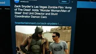 Zack Snyder Re-Enlists Stunt Coordinator Damon Caro for Army of the Dead