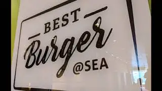 AIDAblue BEST B&uuml;rger Restaurant in der Pandemiezeit Okt. 2020 Italientour / Sizilien