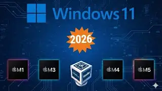 Как установить Windows 11 на Macbook M1/M2 Chip с помощью VirtualBox 2023