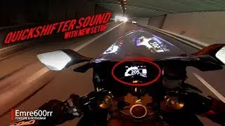 Quickshifter sound + No Wind = Much better