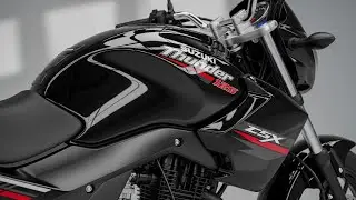 Вышел новый Suzuki Thunder Retro125 2026 Black Edition! Классический стиль и новая мощность 😱🏍️