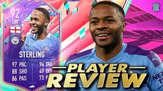 5⭐ SKILL MOVES/4⭐ WEAKFOOT UPGRADE!😱 92 FUT BIRTHDAY STERLING PLAYER REVIEW! FIFA 21 Ultimate Team