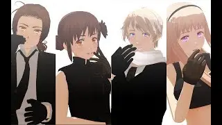 [APH/Hetalia+Nyotalia MMD] Hibikase/ヒビカセ(Russia, China)