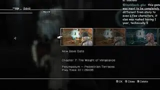 Final Fantasy XIII - That weird forest with Hope and onward