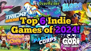 🕹️Top 6 Indie Games of 2024: Hidden Gems 💎 You Must Play! (All Playable on Steam Deck)