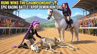 RUMI Wins the Championship! 🏆 Epic Racing Battle | Kpop Demon Hunters