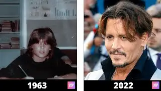 Johnny Depp Then and Now