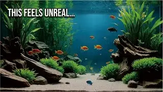 Relaxing Tropical Fish ASMR 🎧 | Gentle Bubbles & Soft Music for Sleep & Focus.