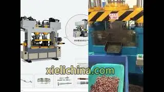 Automatic Tee Y Type Copper Fitting machinery manufacturers in china.(1 time form 4 pices)