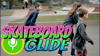 Skateboard Glide, a song for kids. Nursery Rhyme in English