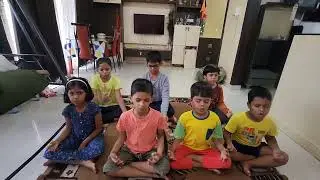 108 omkaar sadhana by lil ones brain development sitting tolerance patience level  summer camp fun