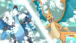 QUICK SNACK: Mega Charizard X vs Mega Charizard Y (Pokemon X and Y Wifi Battle) Rating battles