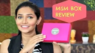 REVIEW : MSM box | July 2015 | Indian beauty guru Dr.S