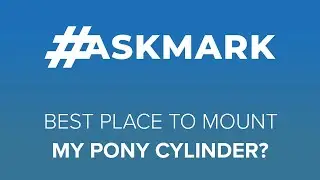 Best Place to Mount My Pony Cylinder? #AskMark #scuba