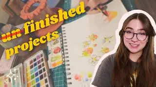 Cleaning my mental clutter: Finishing old sewing & art projects