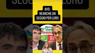 ELEZIONI REGIONALI:SPARISCE AVS #elezioni #regionali #sinistra #bonelli #5stelle #ciao #puglia