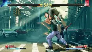 STREET FIGHTER V ED vs Cody