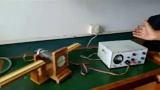 Determination of specific charge (e/m) of an electron by Thompson's method.