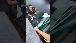 How To Apply Heat Insulation Film To Cars #satisfying @MNSmartTech