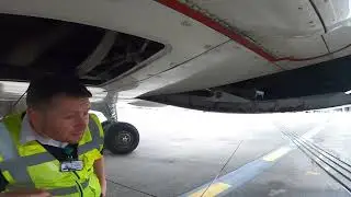 A320 Main landing gear door manual deployment