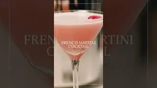 Как приготовить коктейль &laquo;Французский мартини&raquo; | Водка Grey Goose #Shorts