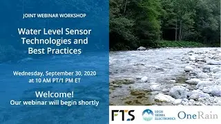 Water Level Sensor Technologies and Best Practices